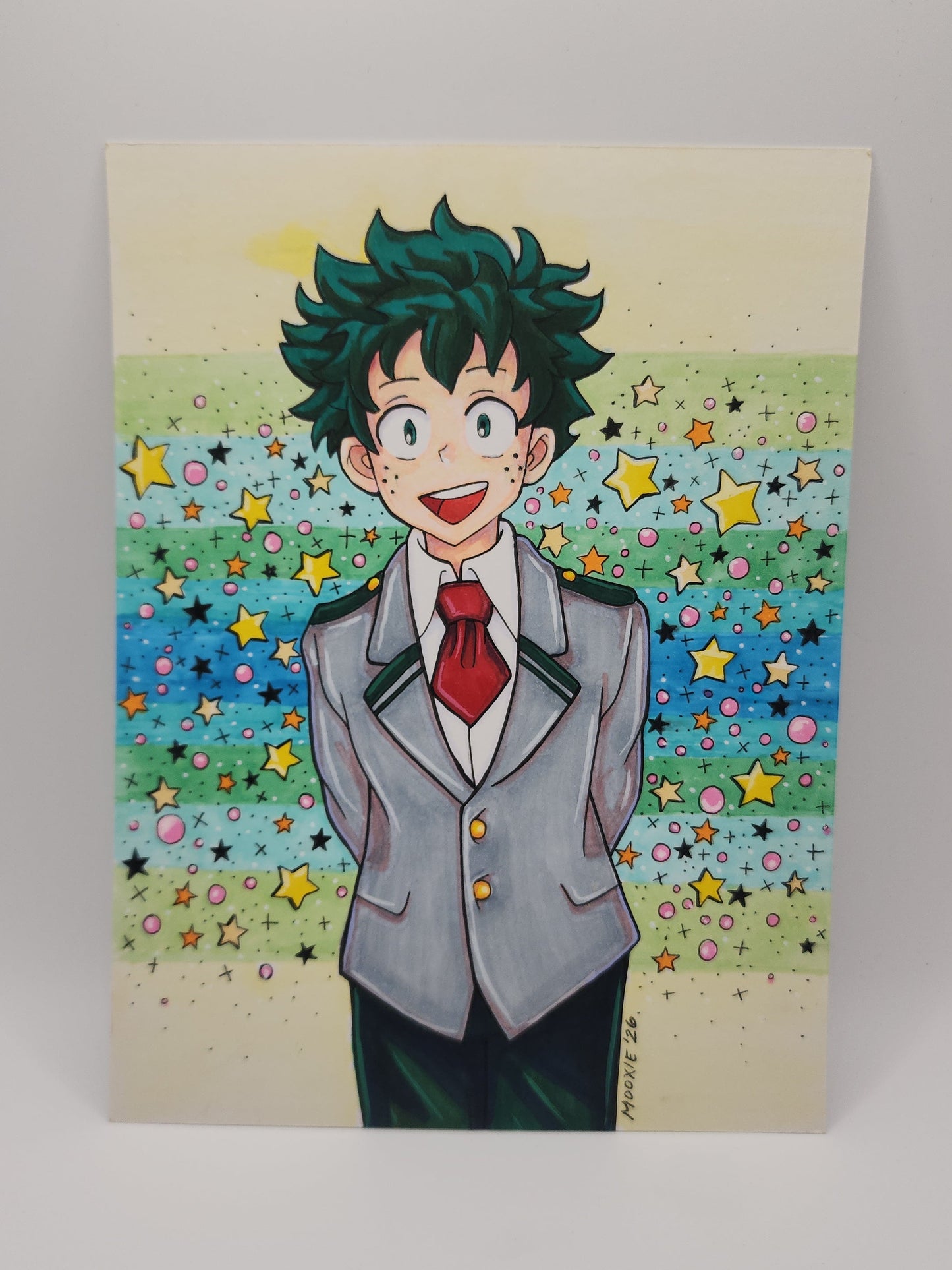 Izuku Midoriya/MHA Fanart - Color Illustration