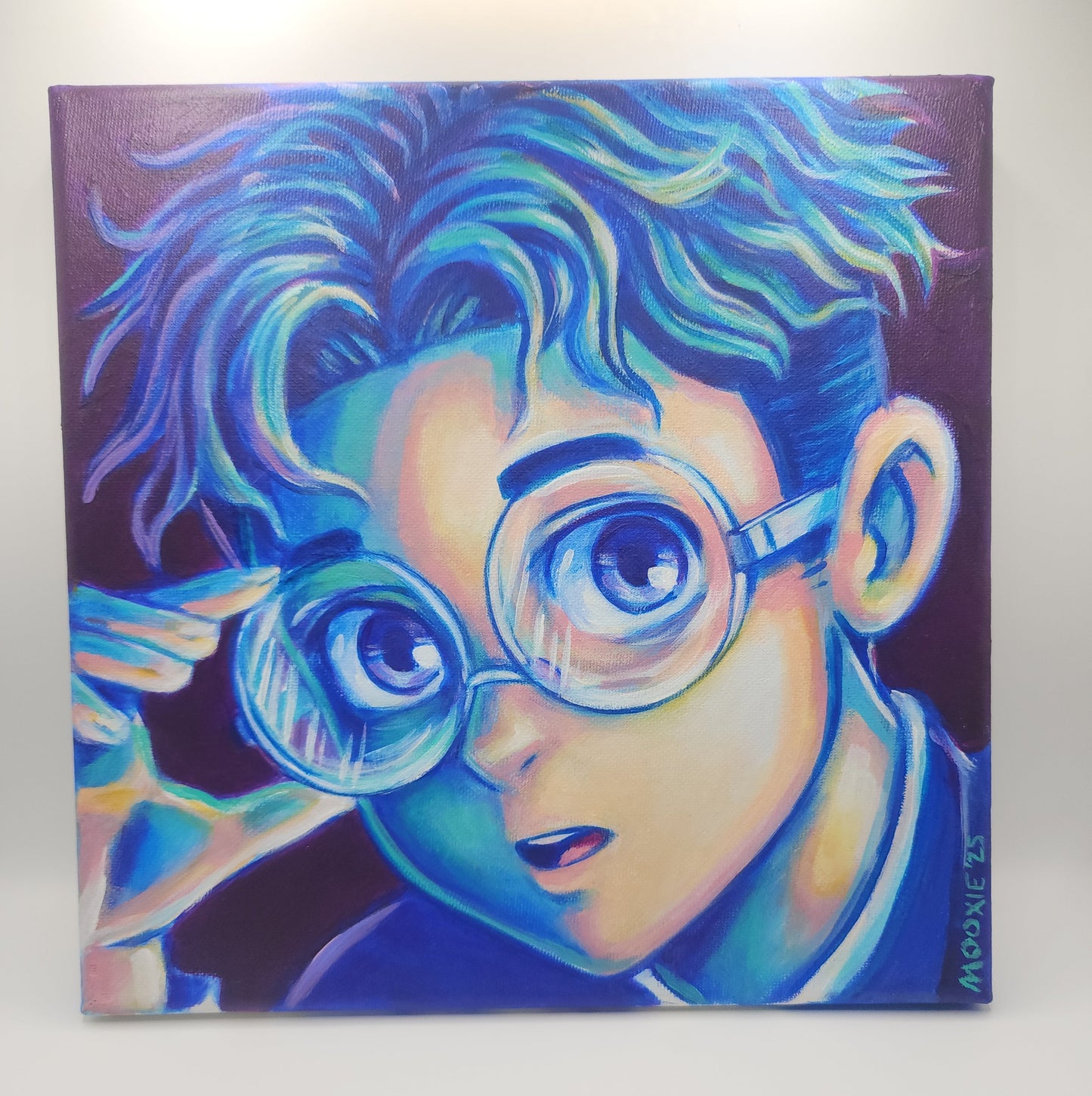 Okarun's Gloom - Original Acrylic Painting