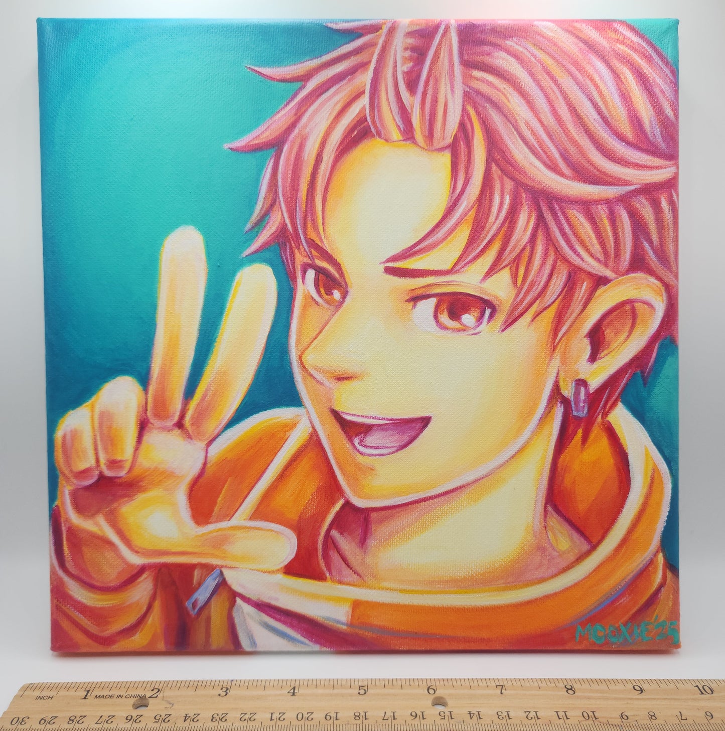 Jiji's Joy - Original Acrylic Painting