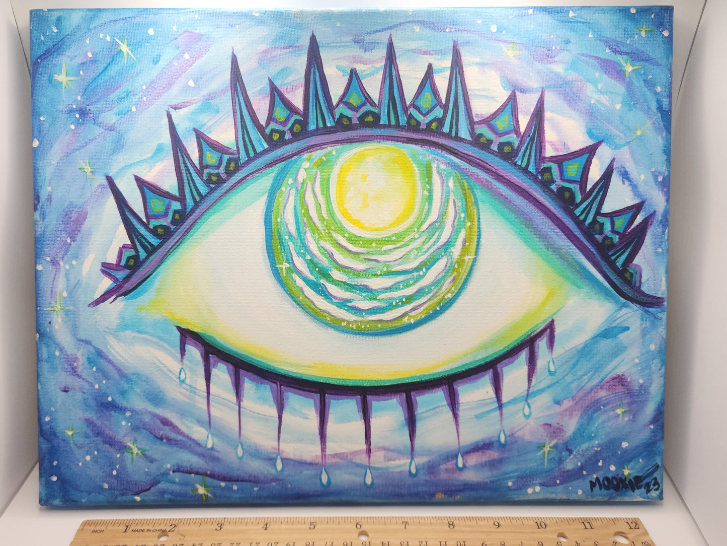 Gloomy - Original Acrylic Painting