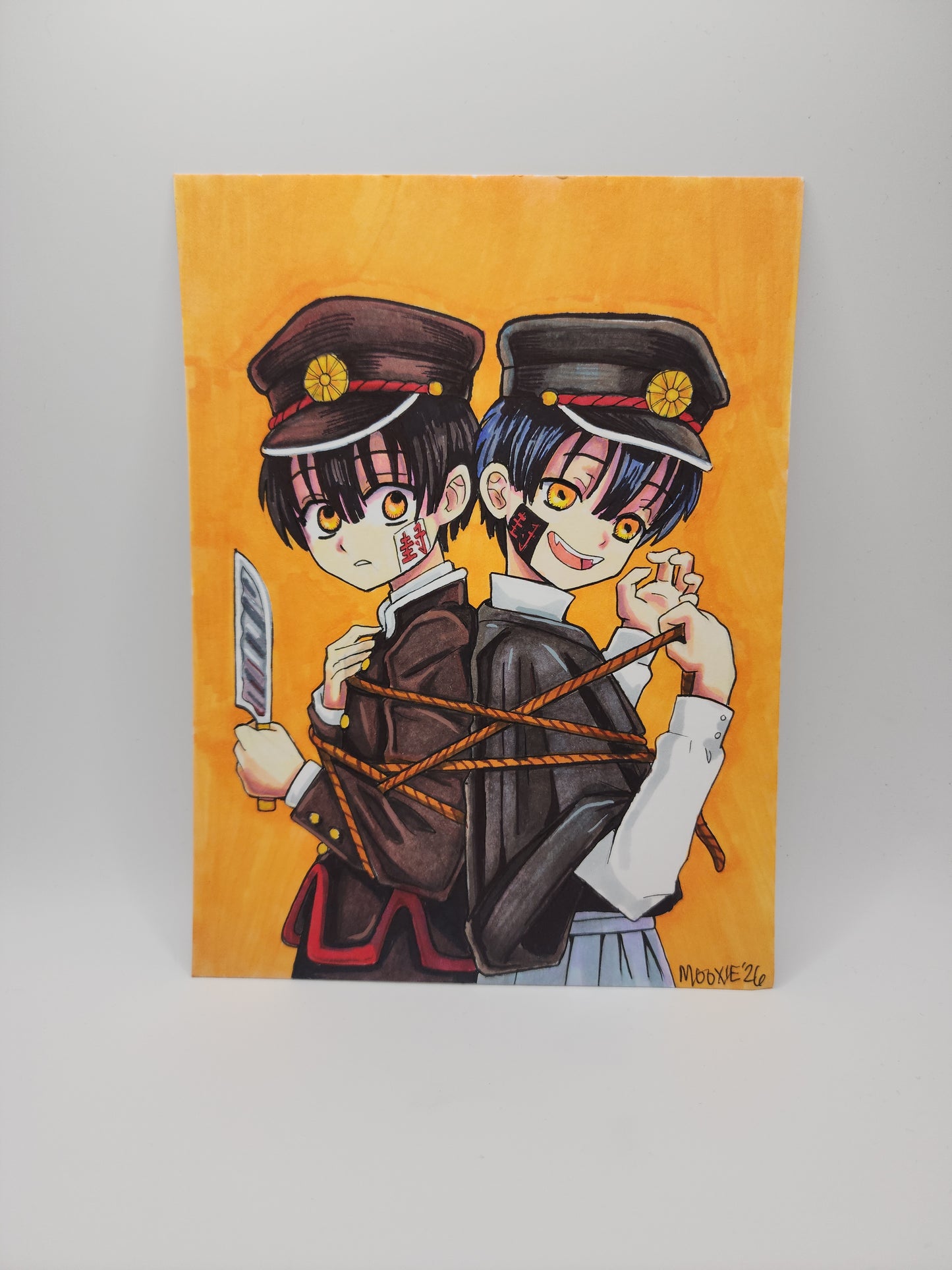 Amane + Tsukasa Fanart - Color Illustration