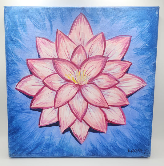 Helleborus Inspired - Original Acrylic Painting