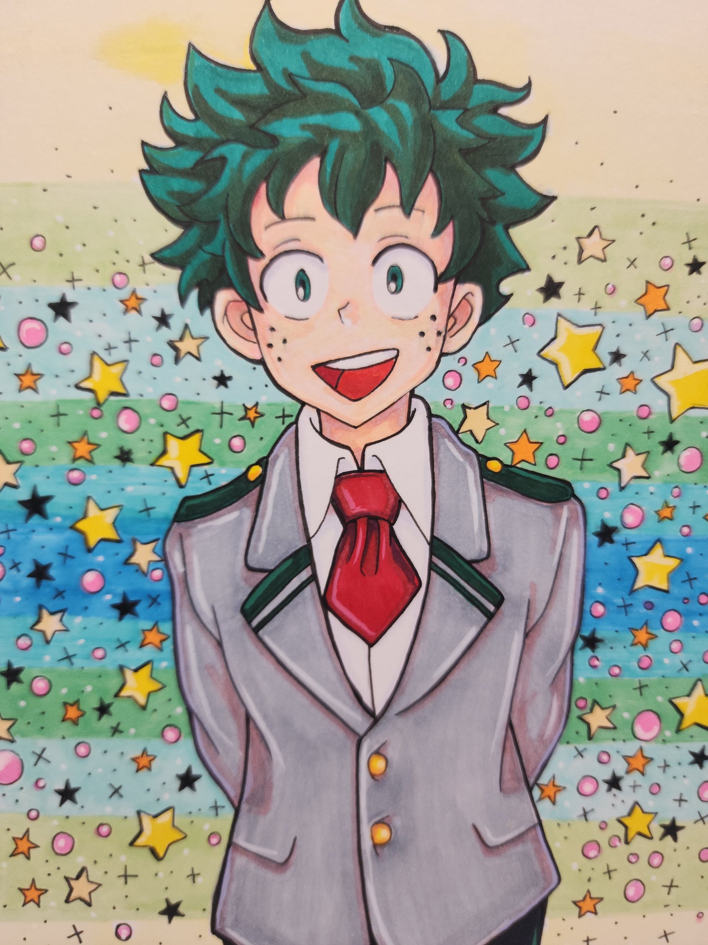 Izuku Midoriya/MHA Fanart - Color Illustration