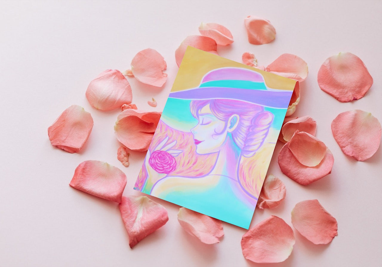 Elegant Lady - Giclée Art Print
