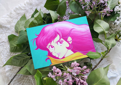 Fujiko Giclée Art Print | Femme Fatale Art Print | MooxieArt