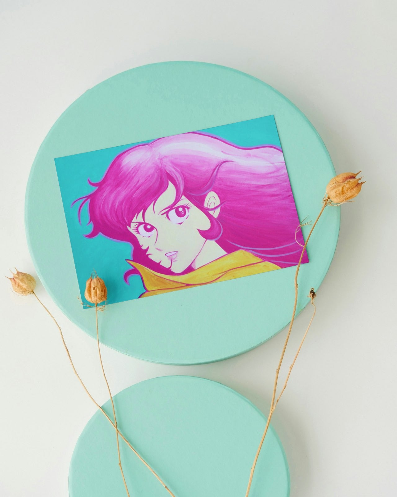 Fujiko Giclée Art Print | Femme Fatale Art Print | MooxieArt