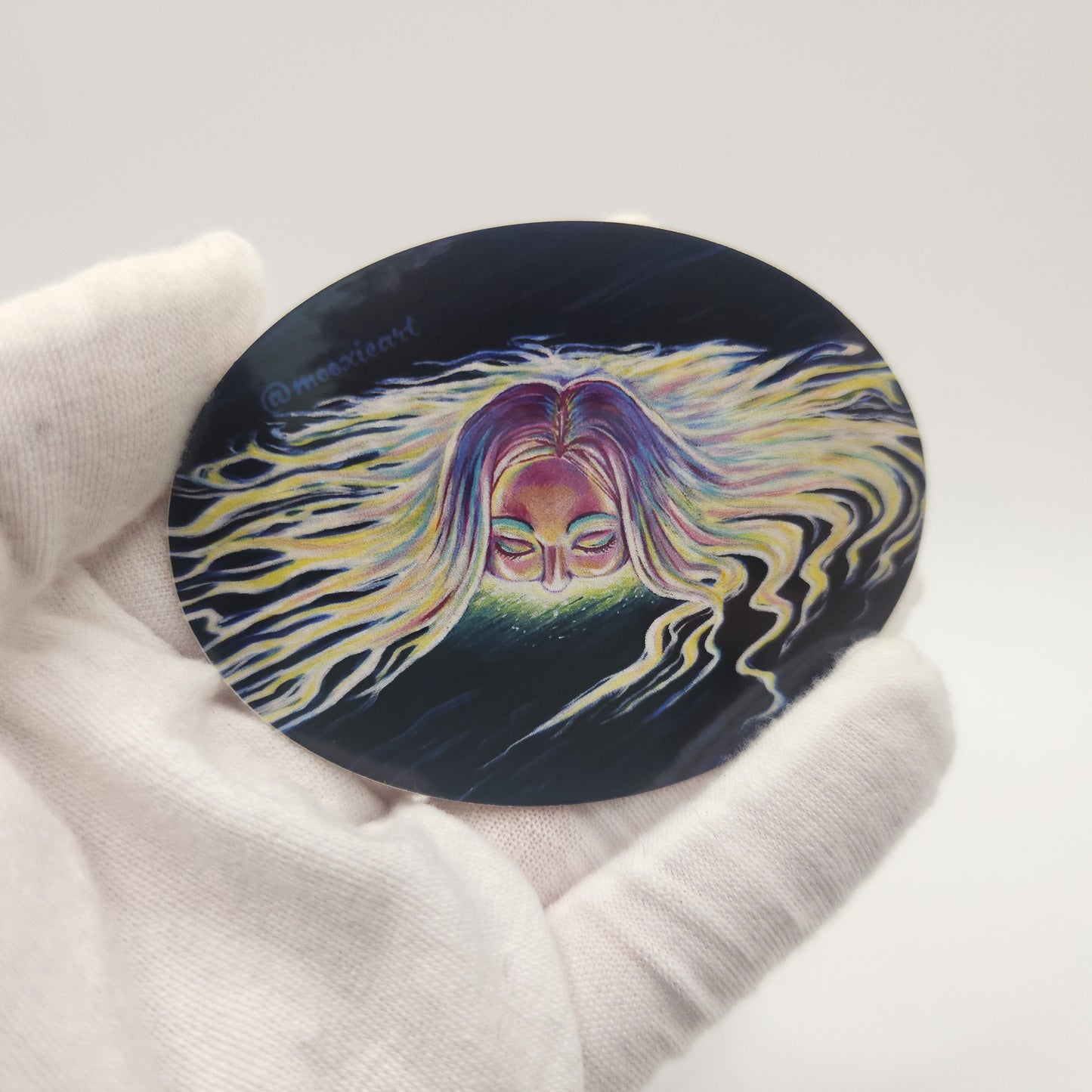 Waves Sticker